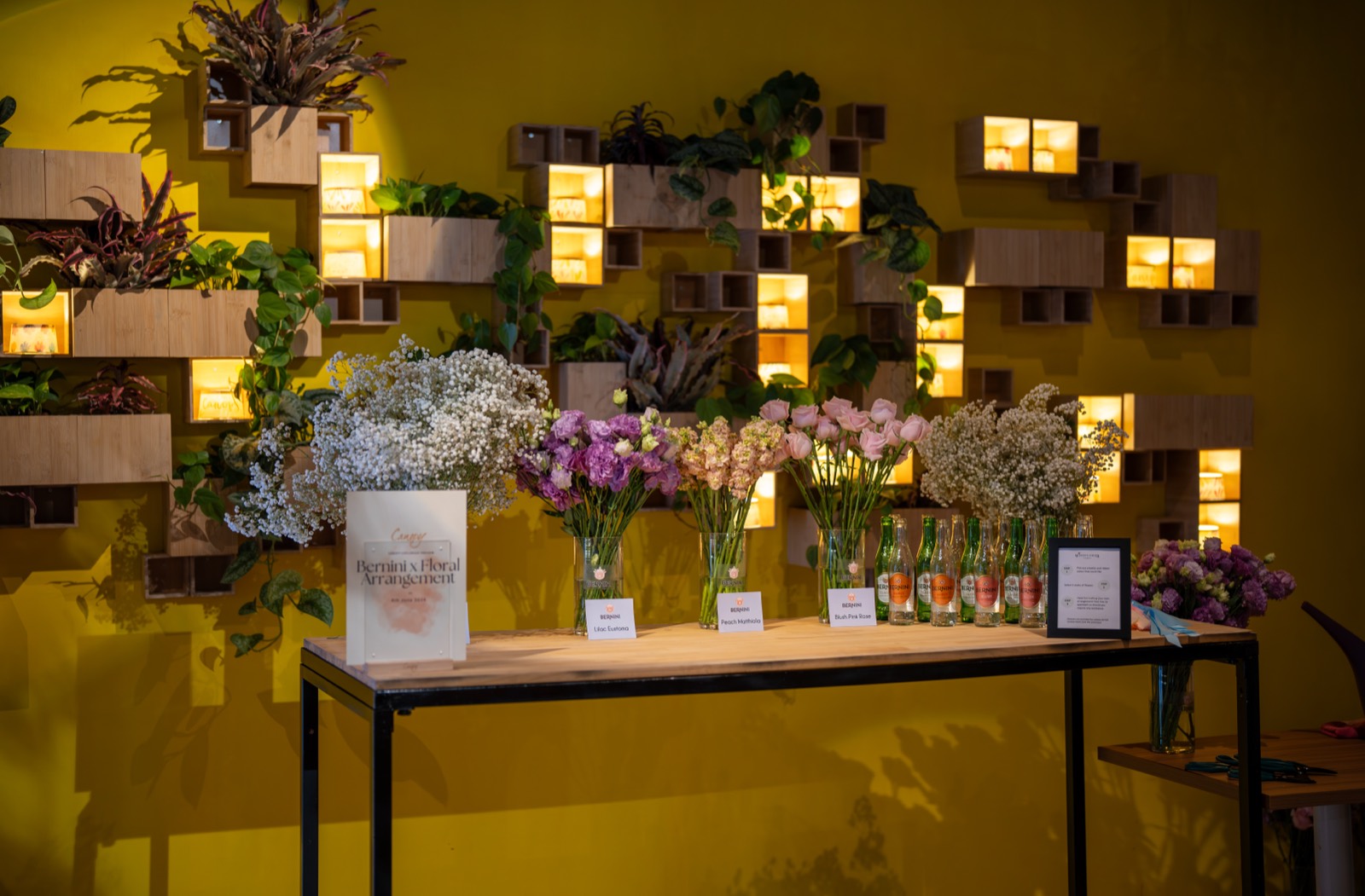 Floral arrangement at Canopy Esplanade